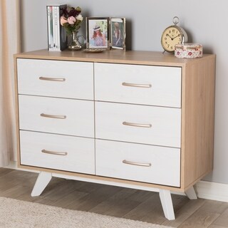 white and natural wood dresser rustic wood 7 drawer midcentury natural oak and whitewashed finished 6drawer dresser by baxton studio buy finish dressers chests online at overstockcom our white and natural wood dresser rustic wood 7 drawer midcentury natural oak and whitewashed finished 6drawer dresser by baxton studio buy finish dressers chests online at overstockcom our